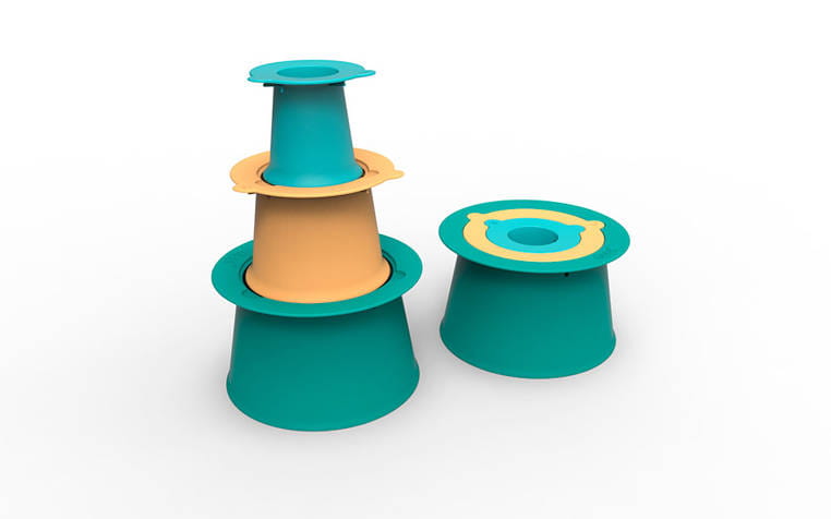 pol_pl_QUUT-Zestaw-3-foremek-do-piasku-Wieza-Alto-Lagoon-Green-Banana-Blue-8294_5.jpg